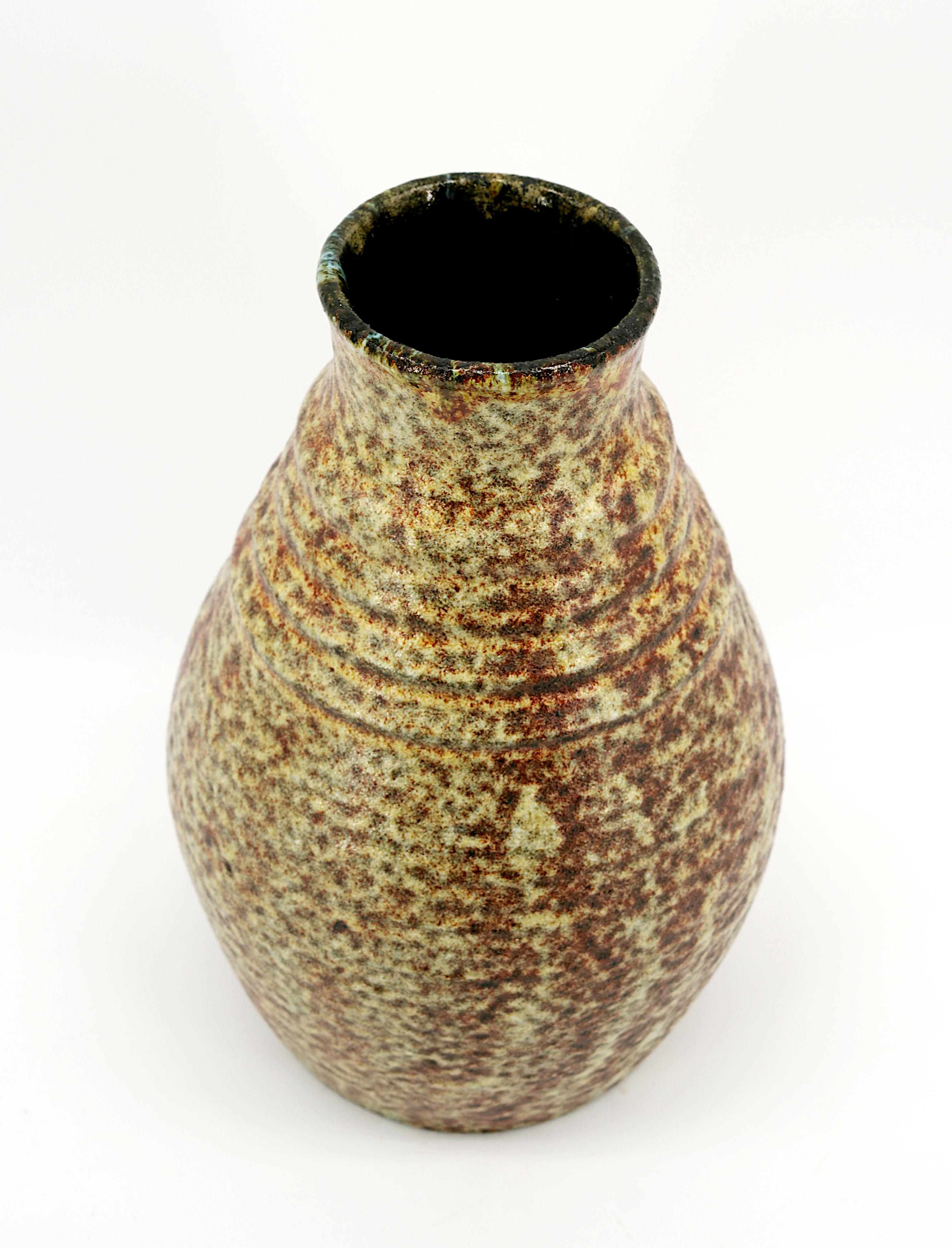 Ceramica Vaso in gres Accolay del Medioevo, anni '50 in vendita