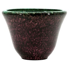 Cache-pot de gres ACCOLAY, años 50