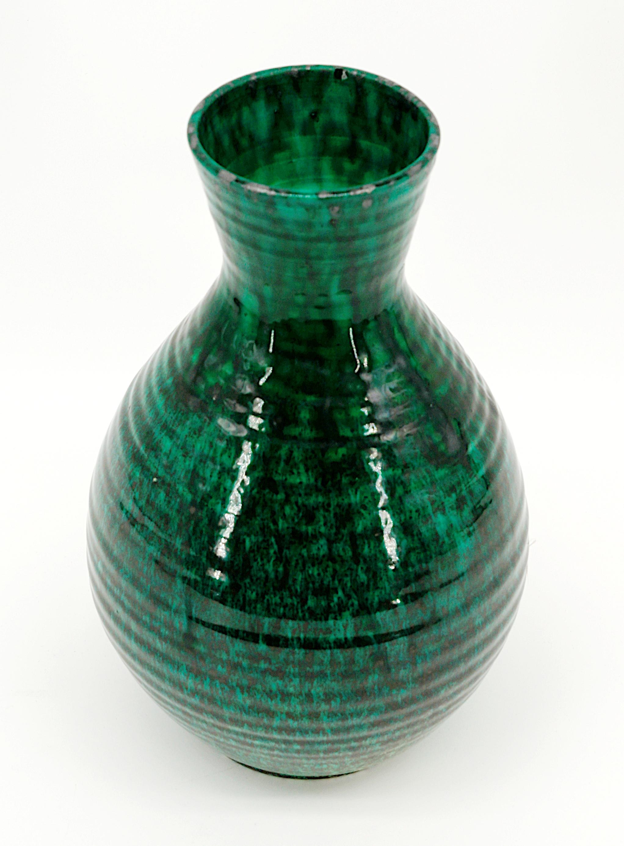 Mid-Century moderno Vaso in gres ACCOLAY, anni '50 in vendita