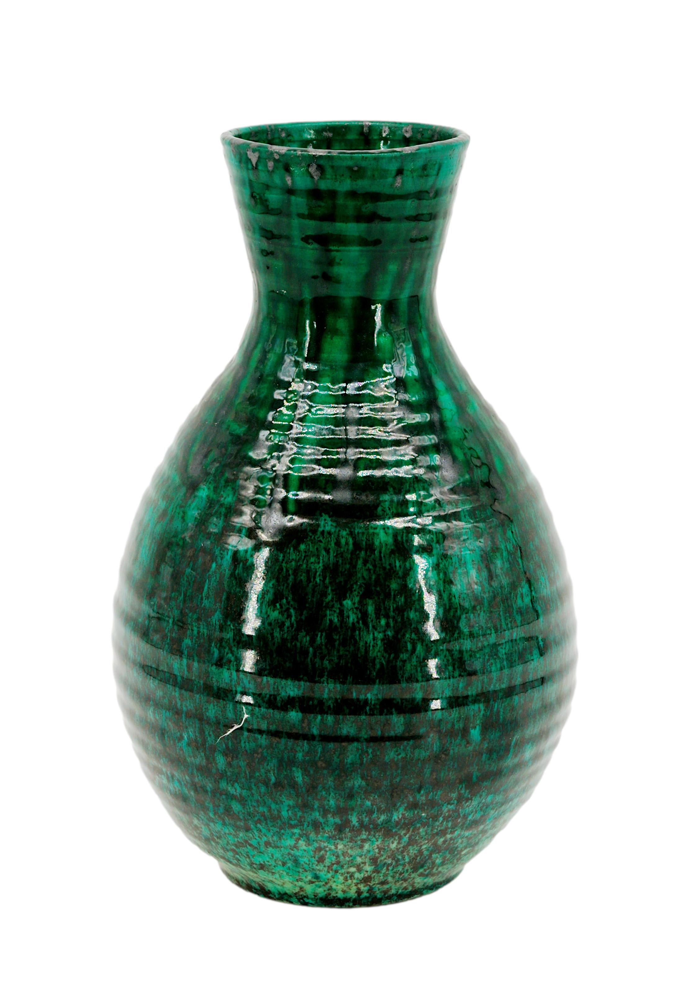Ceramica Vaso in gres ACCOLAY, anni '50 in vendita