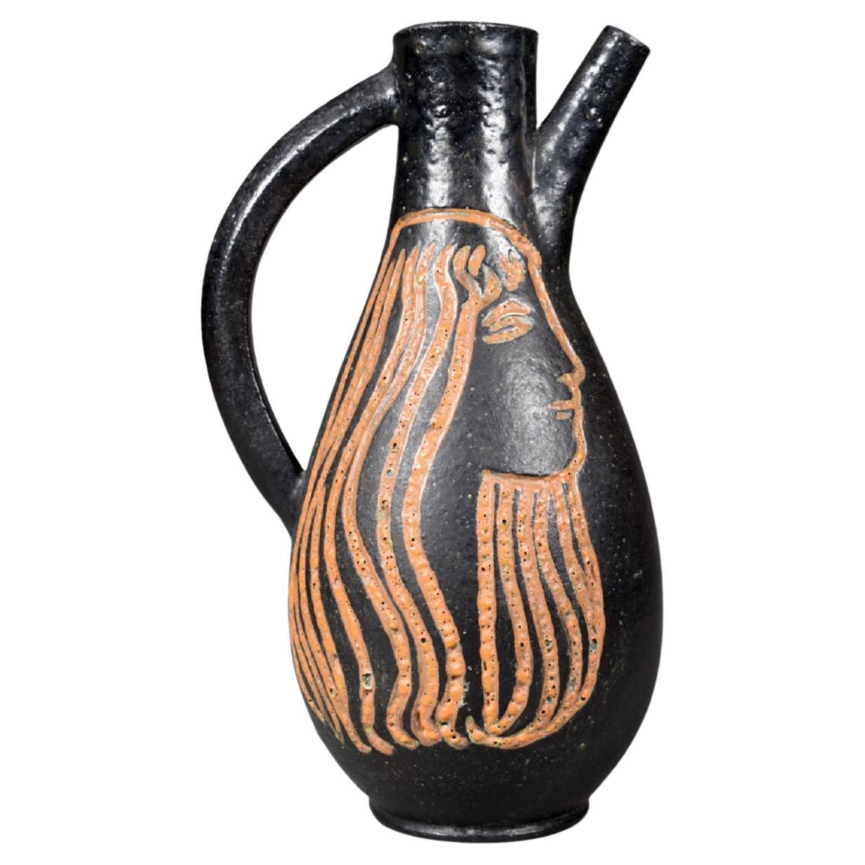 Accolay, Ceramic Vase circa 1960
