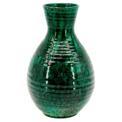 Vaso in gres Accolay, metà del secolo scorso, ceramica, Francia, anni '50