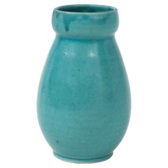 Accolay Turquoise Matte Glazed Vase