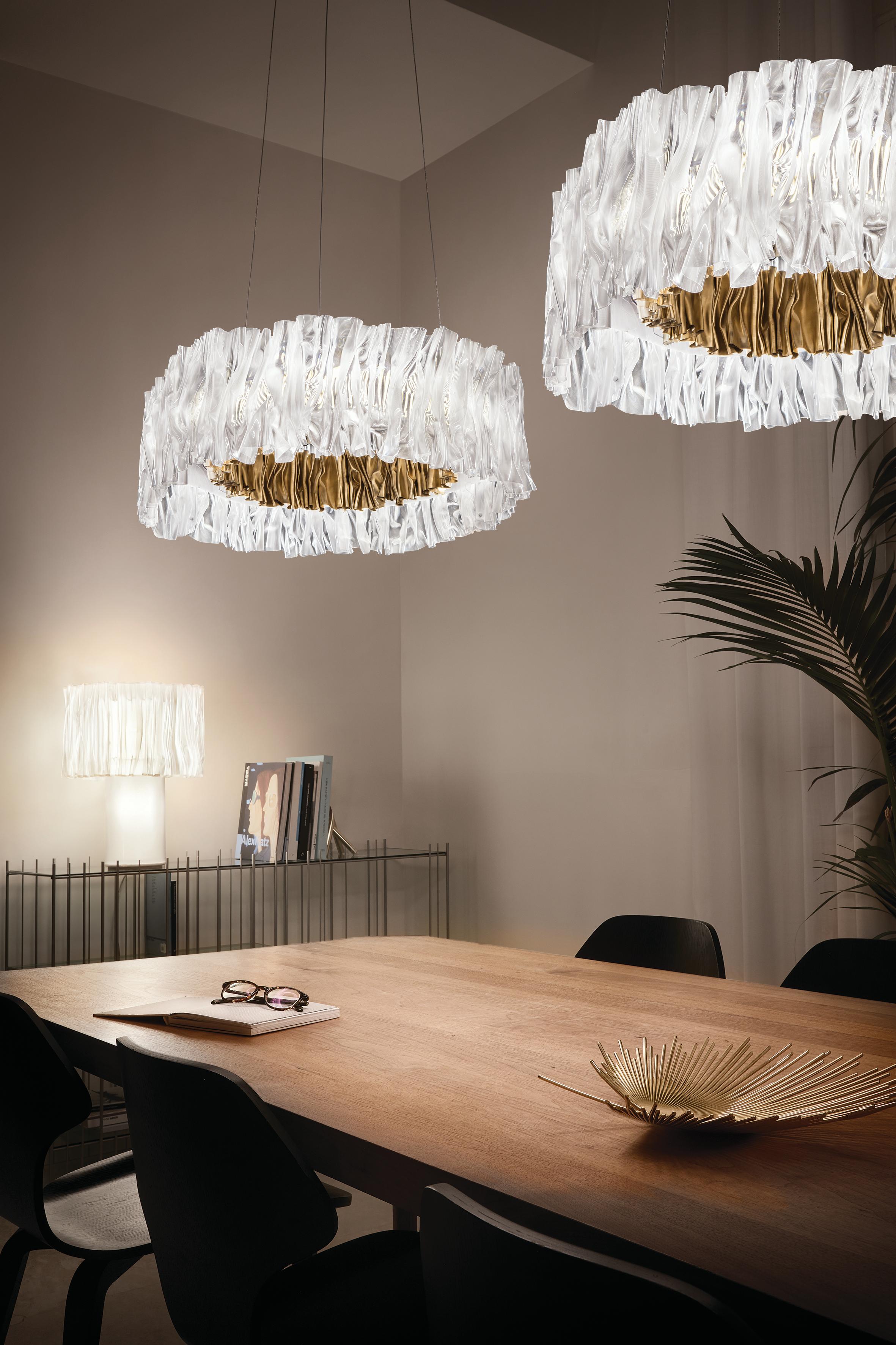 SLAMP - Accordéon Table - Prisma - by Marc Sadler For Sale 1