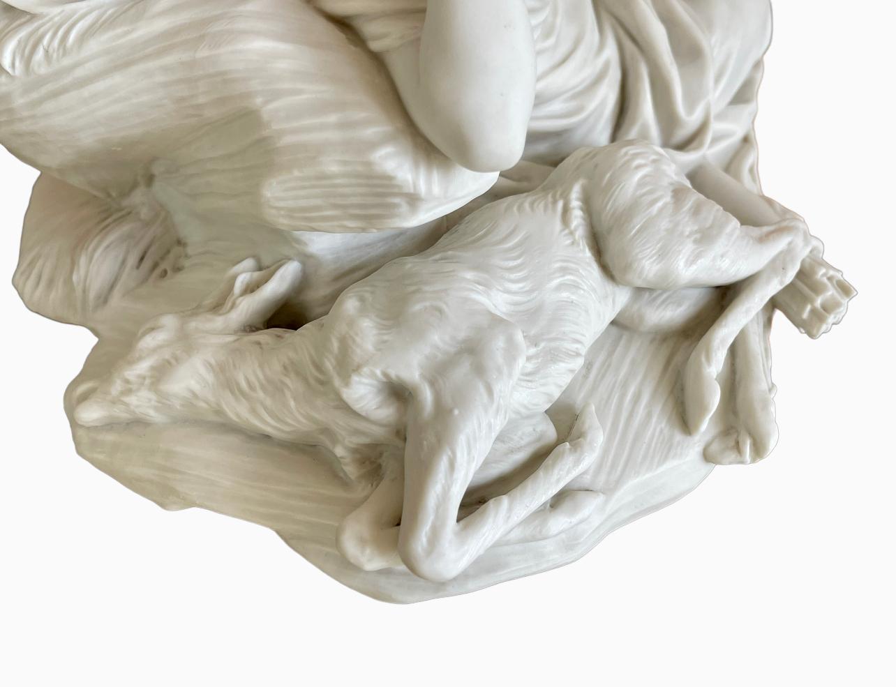 Porcelain According To FALCONET - Biscuit, The Hunt For Sale