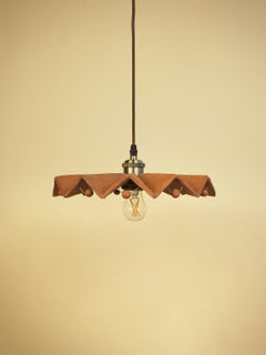 Accordion Pendelleuchte von Nani Goods, Contemporary Ceramic Pendelleuchte