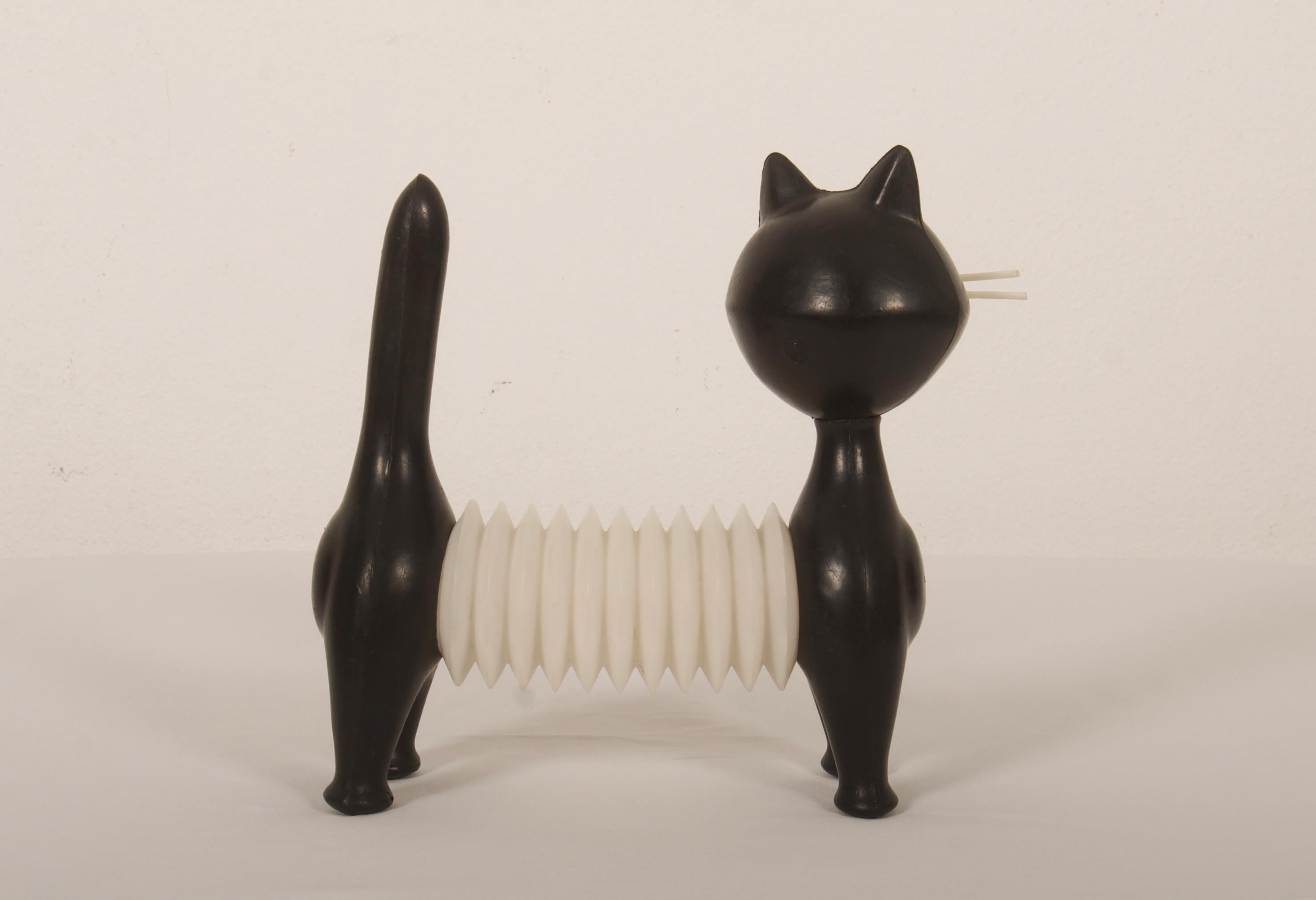 Mid-20th Century Accordion Squeaky Toy „Tomcat“ by Libuse Niklova for Fatra For Sale