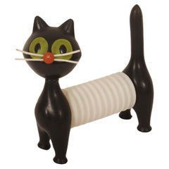 Retro Accordion Squeaky Toy „Tomcat“ by Libuse Niklova for Fatra