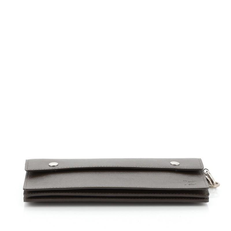 Accordion Wallet Taiga Leather 1