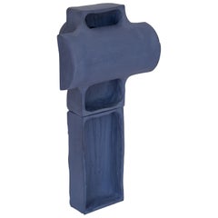 Accre Große blaue lampe by Ia Kutateladze