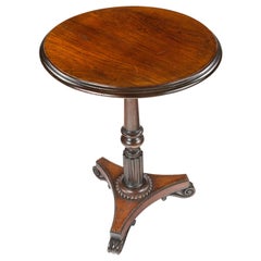 Accredited to Gillows a William IV Rosewood Wine Table