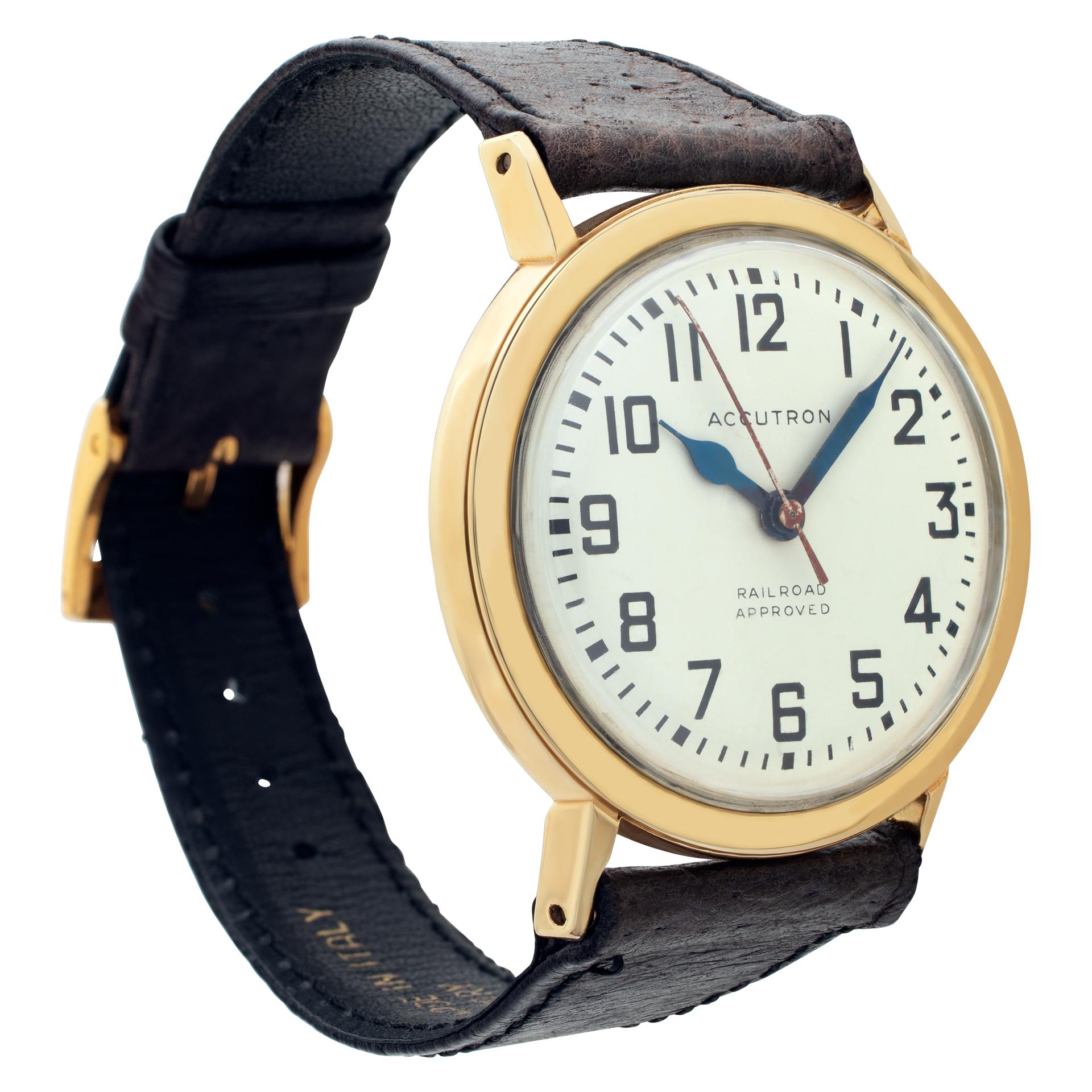 bulova accutron railroad watch