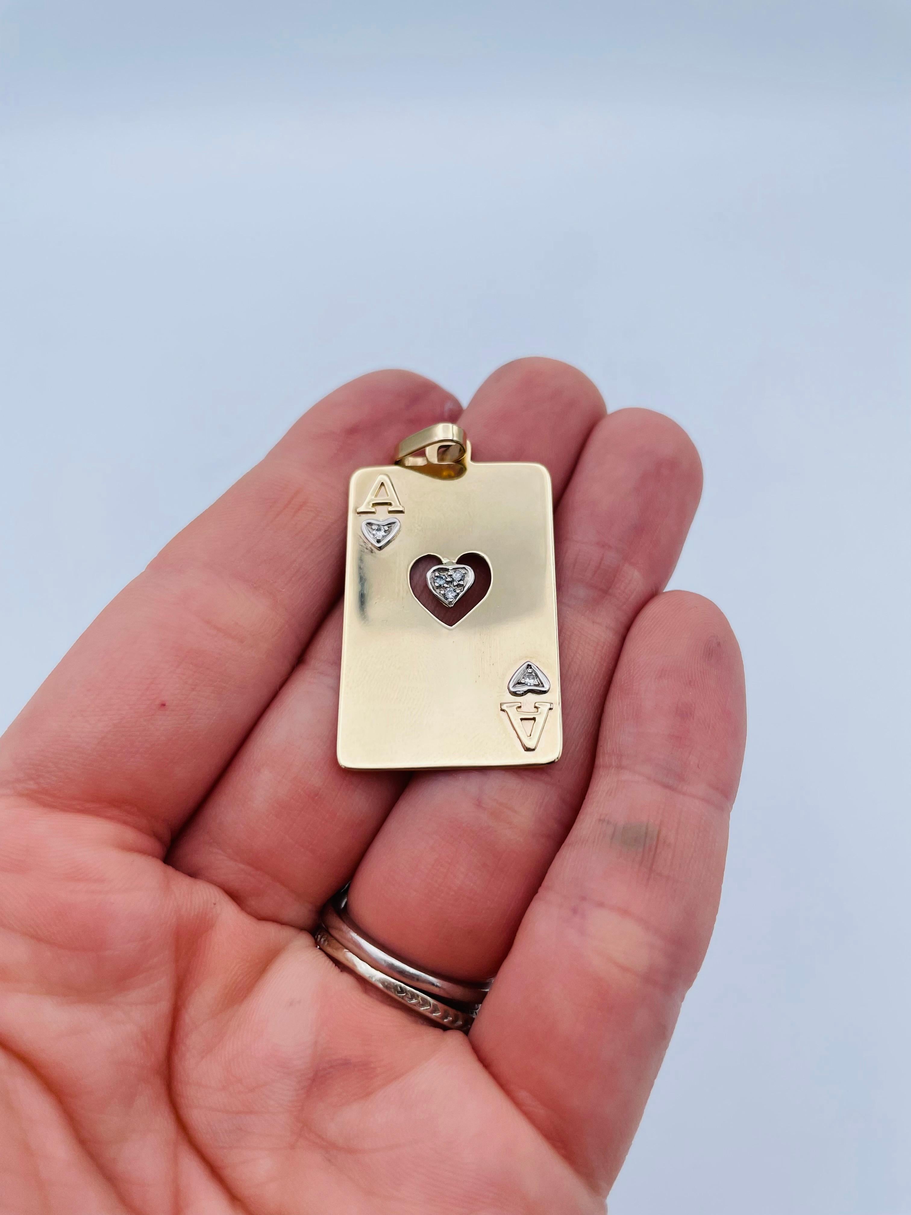 ace of hearts necklace