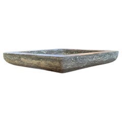 Ace Small Bowl in Brown Travertine