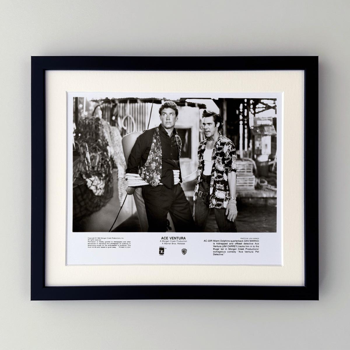 Unknown ACE VENTURA  (1994)  Publicity Film Still  FRAMED  -  Jim Carrey For Sale