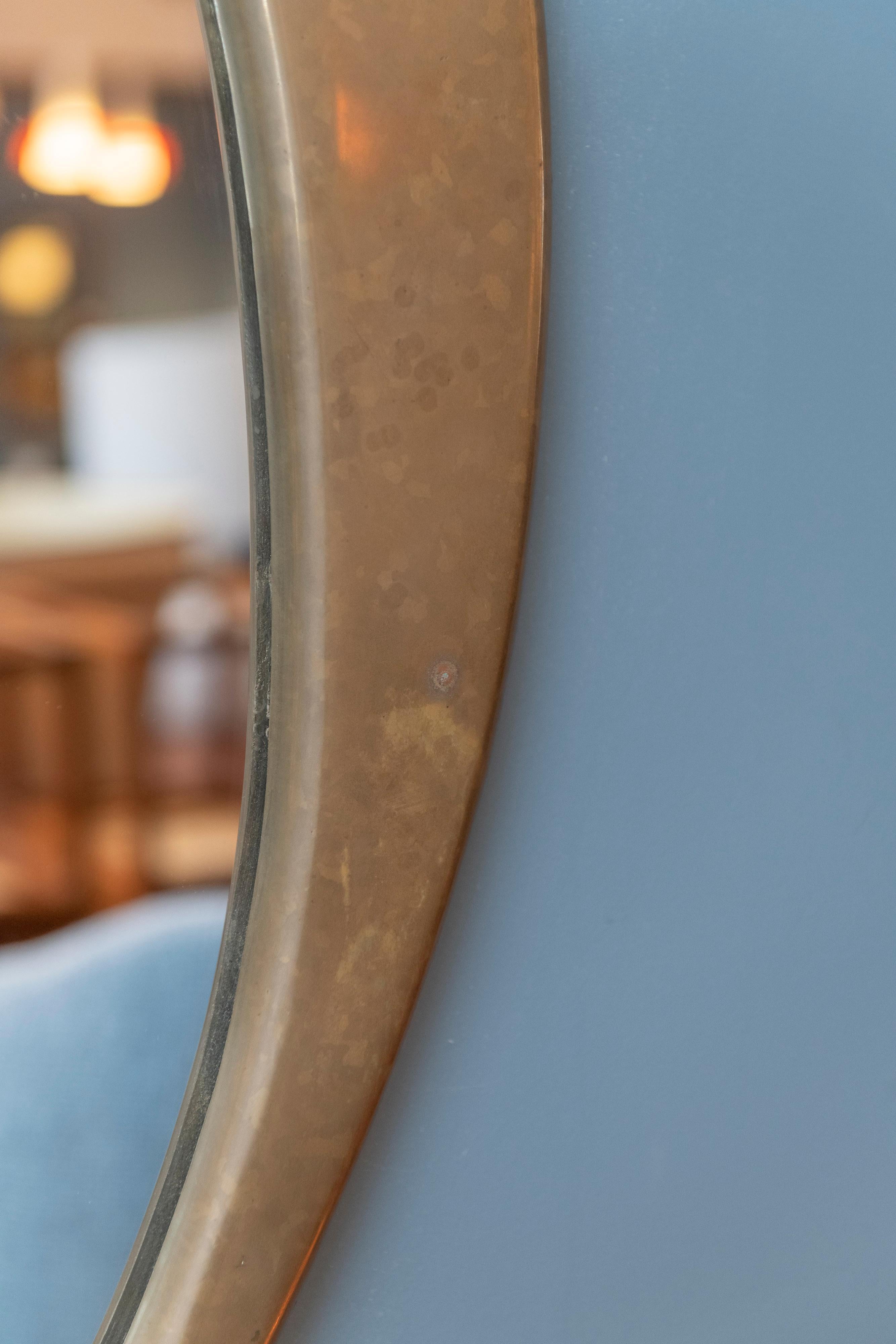 A.Cepa Bronze Patinated Large Wall Mirror 1