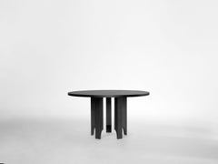 Acer 140 Round Dining Room Table in European Oak by Mokko Amsterdam