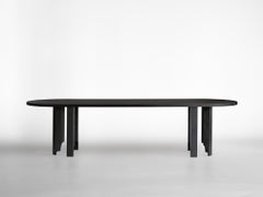 Acer 240 Capsule Oval Dining Room Table in European Oak by Mokko Amsterdam
