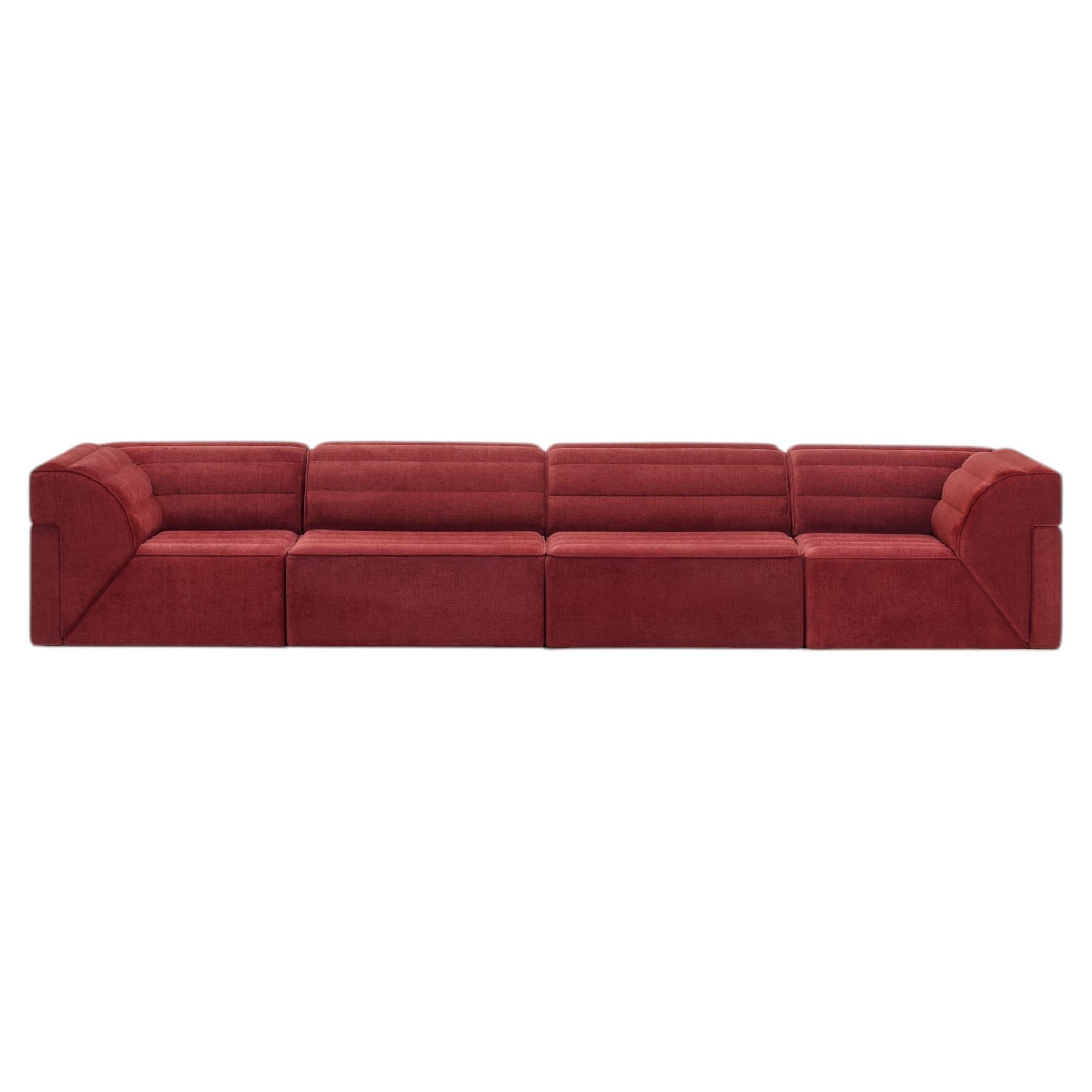 Acerbis Free System Modular Sofa by Claudio Salocchi For Sale