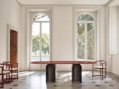 Acerbis Le Cupole Medium Marble Table by Francesco Meda , David Lopez Quincoces