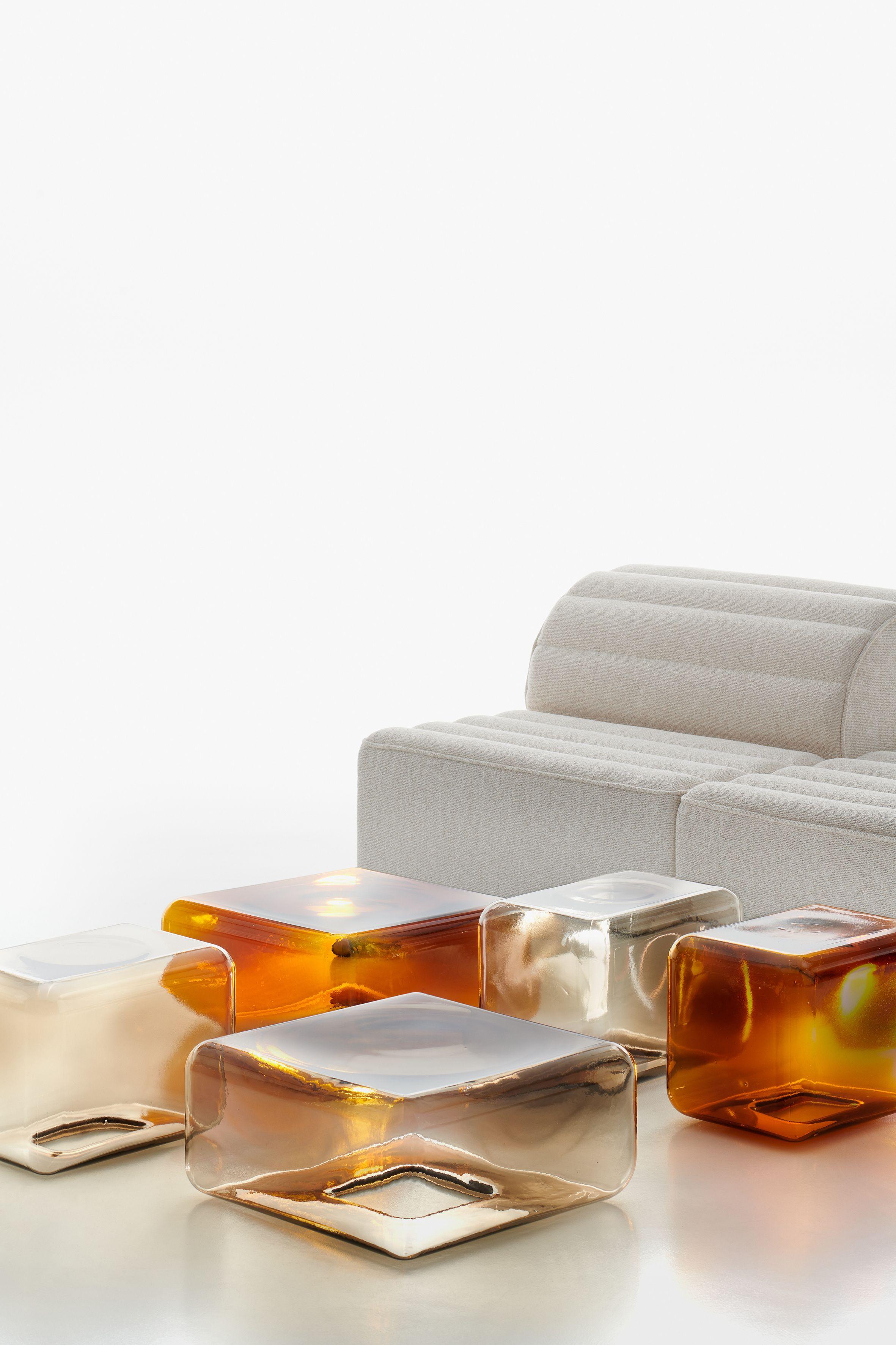 Acerbis LOKUM Couchtisch in Rauchgrau von Sabine Marcelis im Angebot 3