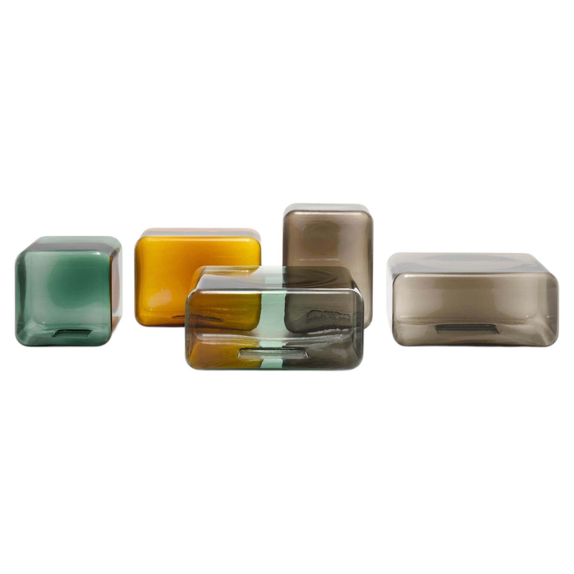 Acerbis LOKUM Set of Five Coffee Table by Sabine Marcelis