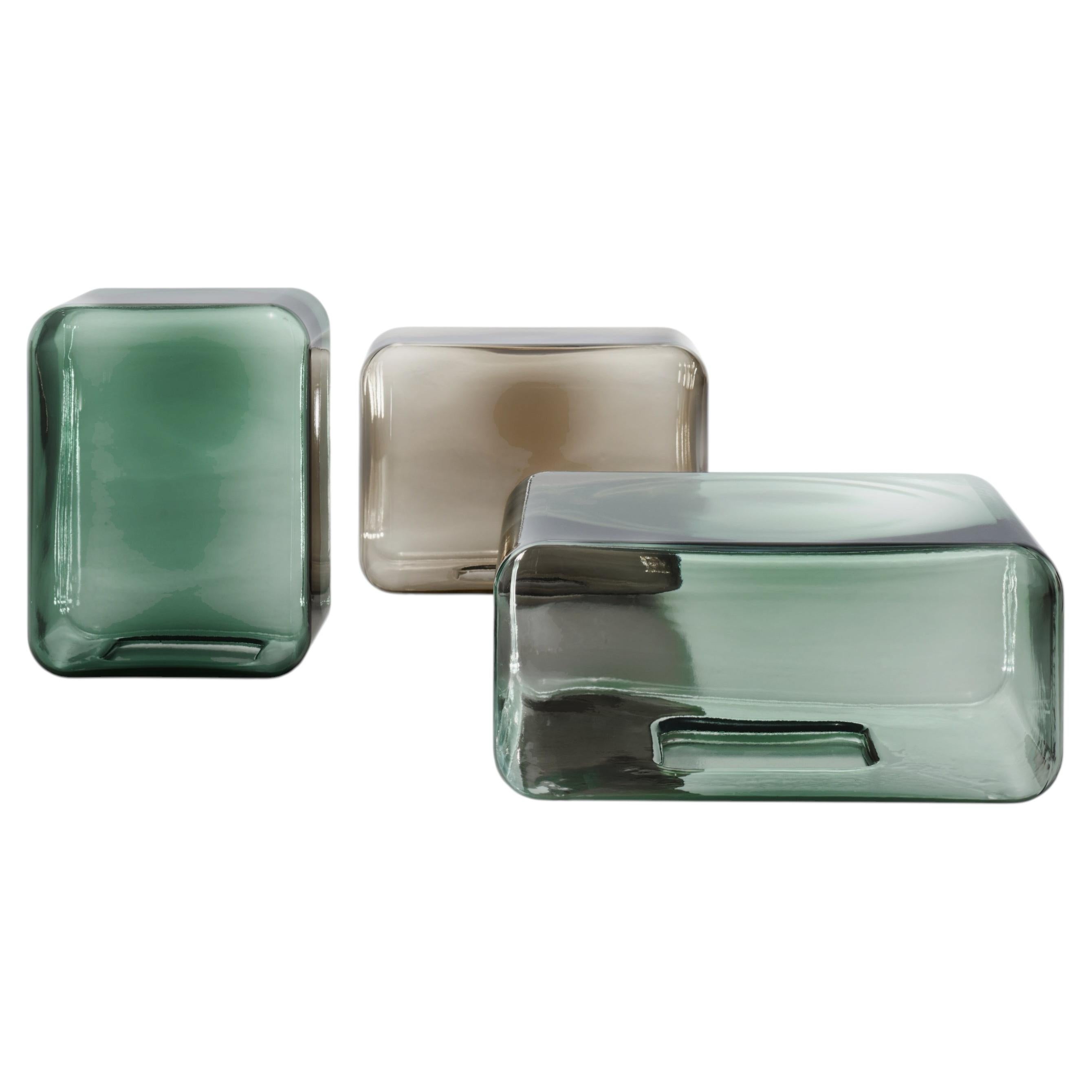 Acerbis LOKUM Set of Three Coffee Table by Sabine Marcelis