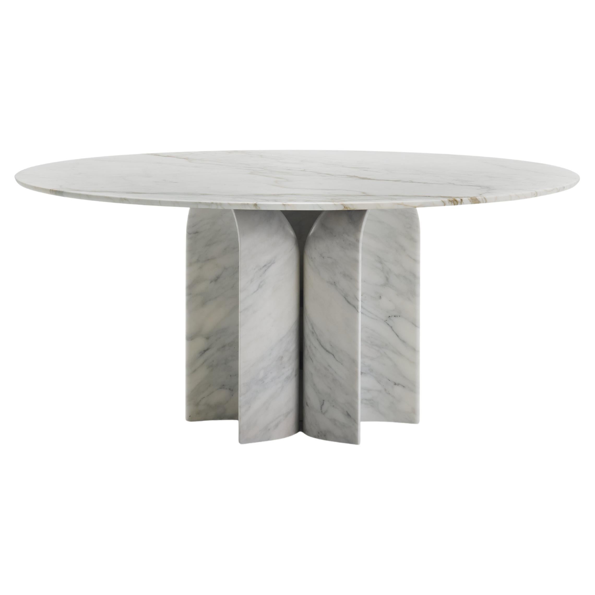 Acerbis Marble Le Cupole Table by Francesco Meda, David Lopez Quincoces