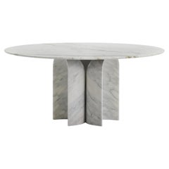 Mesa de mármol Acerbis Le Cupole de Francesco Meda, David Lopez Quincoces