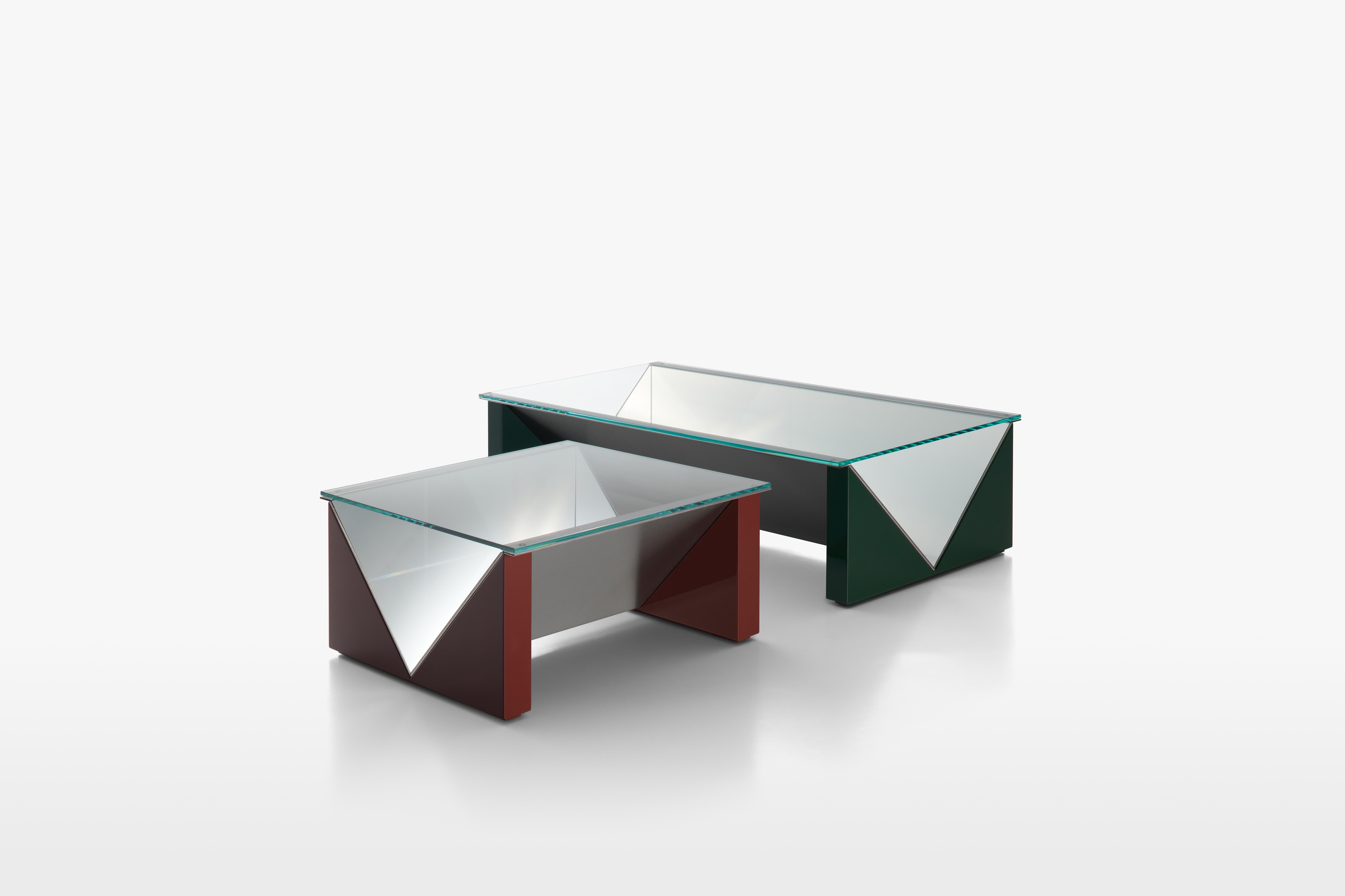Acerbis Napoleone Small Coffee Table in black by Claudio Salocchi - EN STOCK en vente 1