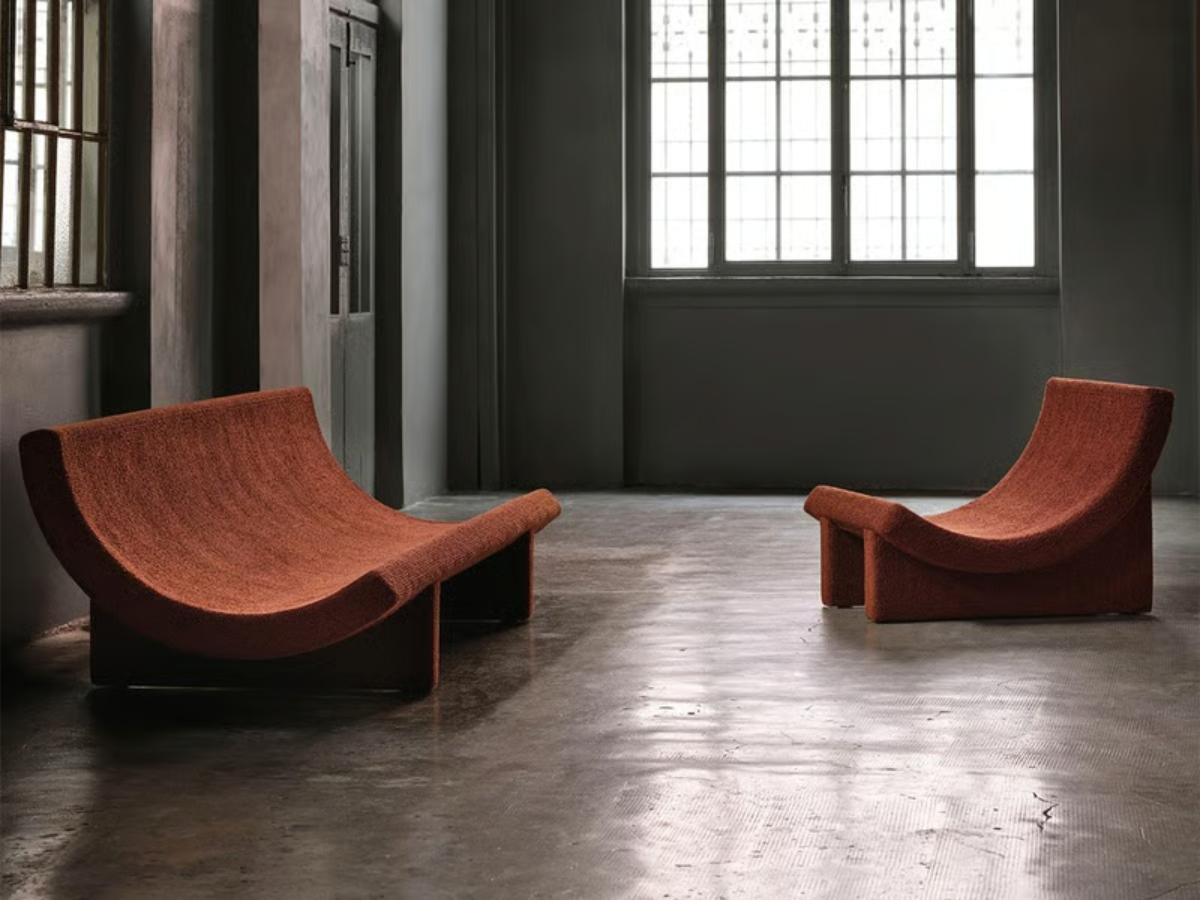 XXIe siècle et contemporain Acerbis Canapé à deux accoudoirs de Philippe Malouin en vente