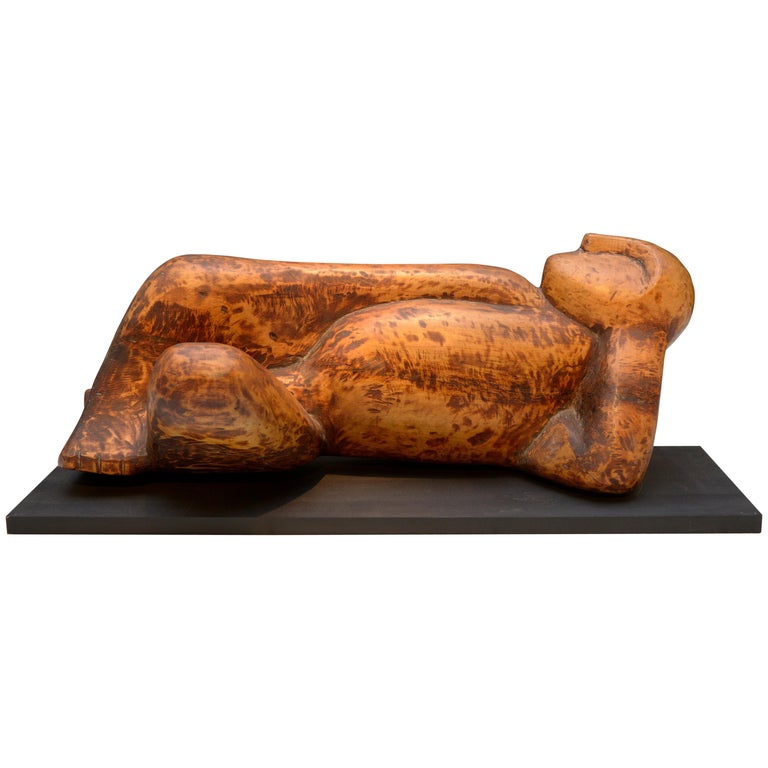 Achiam Wood Sculpture For Sale at 1stDibs