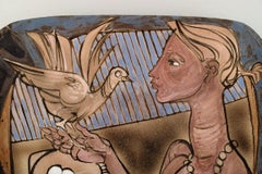 Achiel Pauwels, Belgium, Unique Dish, Naked Woman and Dove