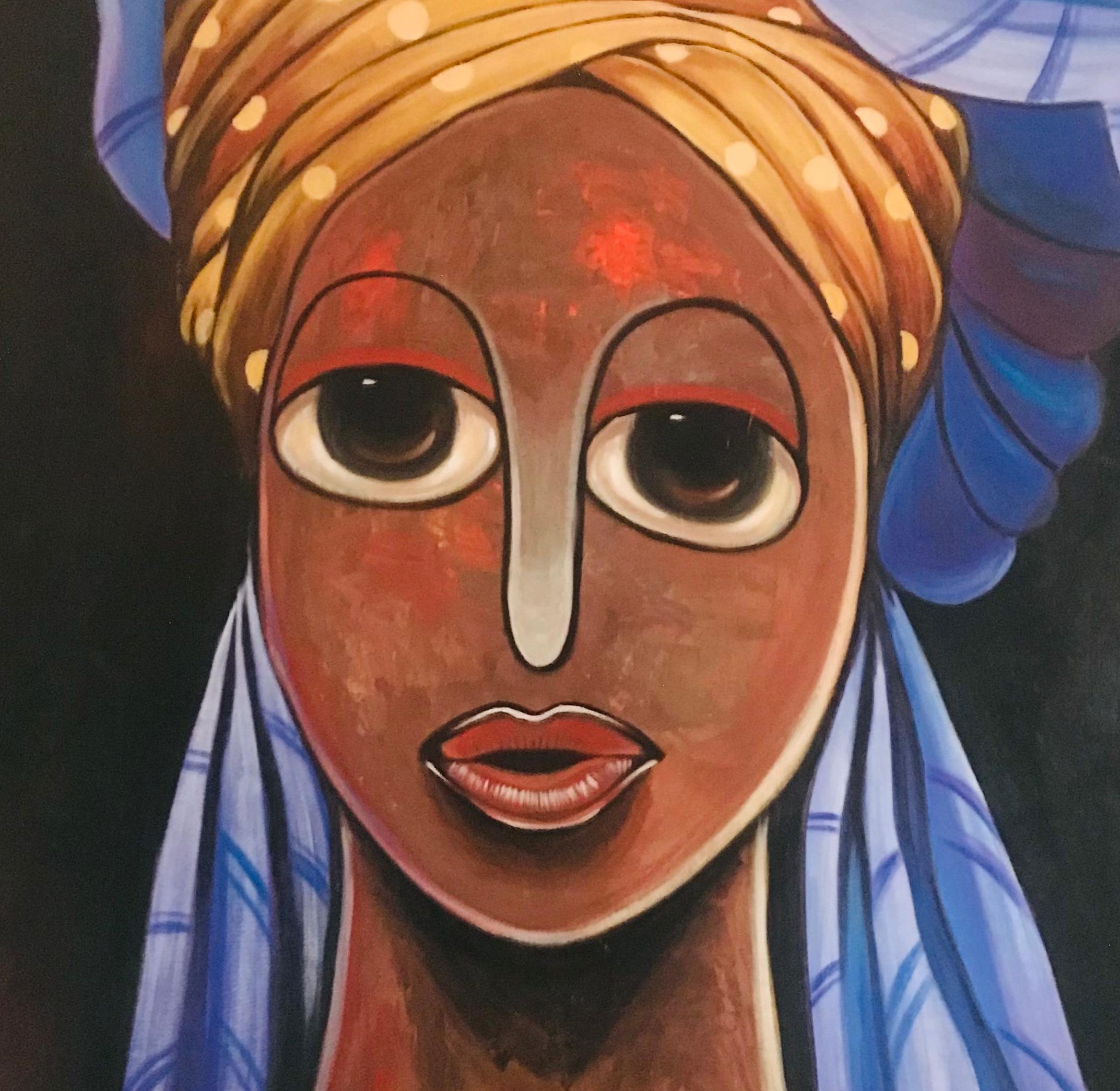 Aisha - Siglo XXI, Contemporáneo, Figurativo. Neoexpresionismo, África, Mujeres en venta 1
