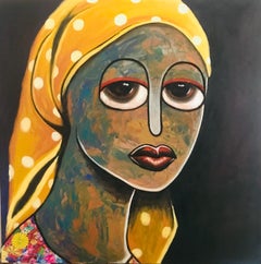 Halima -Siglo XXI, Contemporáneo, Figurativo. Neoexpresionismo, Mujeres, Rostros