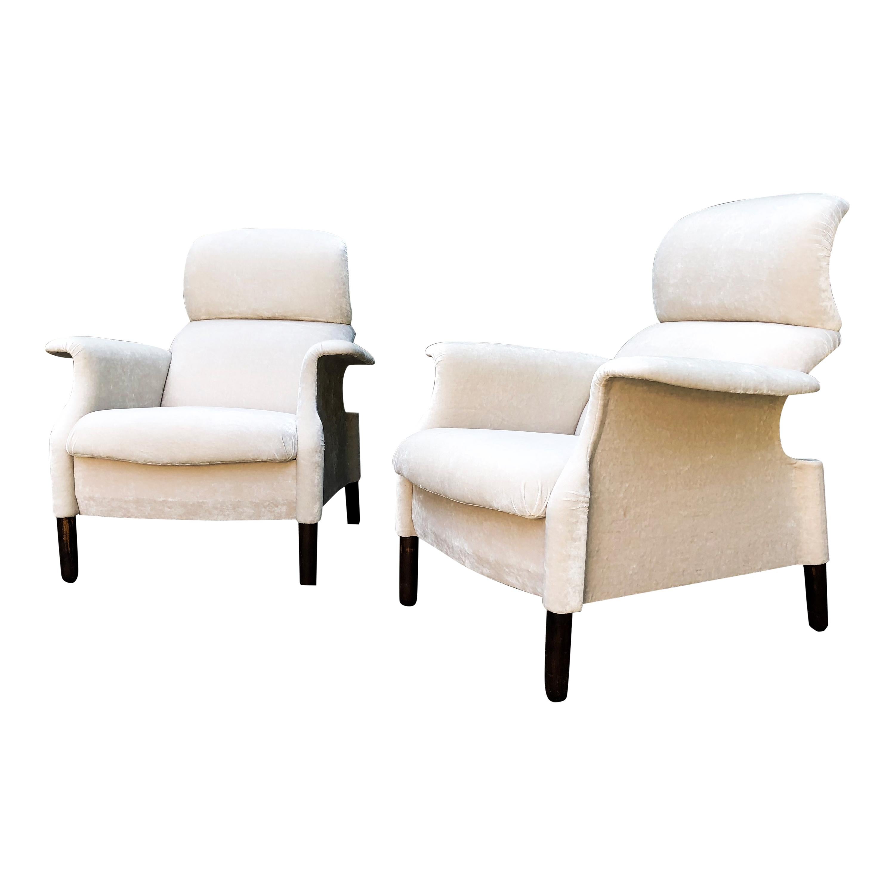 Italian Achille and Pier Giacomo Castiglioni Sanluca Armchair for Gavina, 1960, Set of 2 For Sale