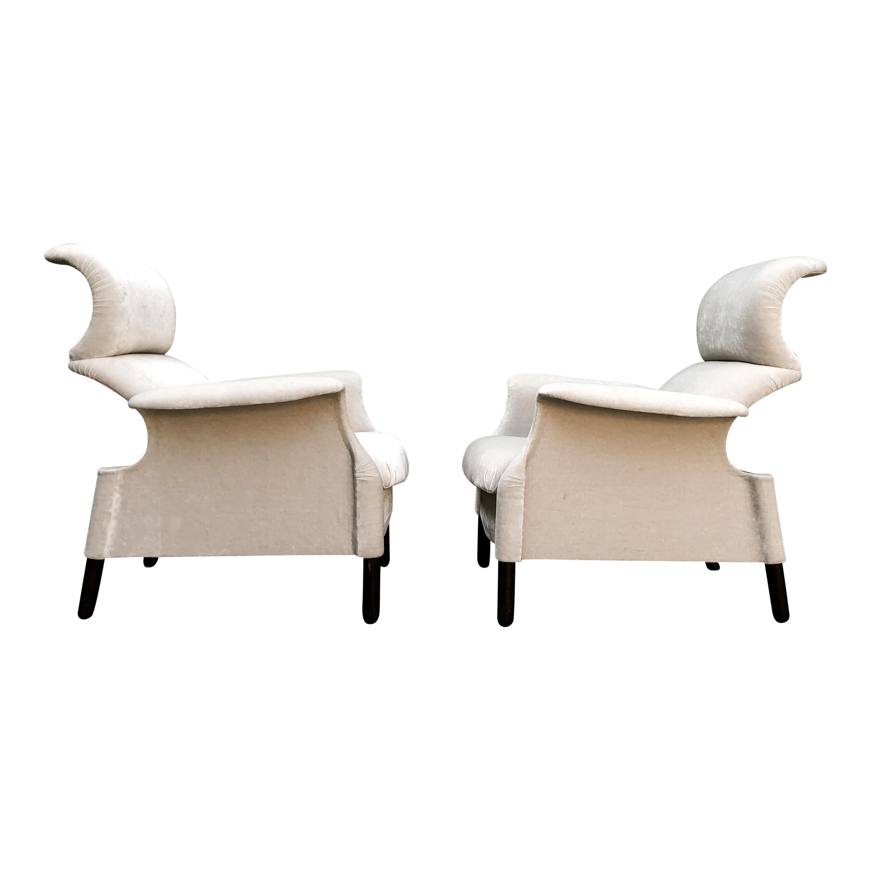 Mid-20th Century Achille and Pier Giacomo Castiglioni Sanluca Armchair for Gavina, 1960, Set of 2 For Sale