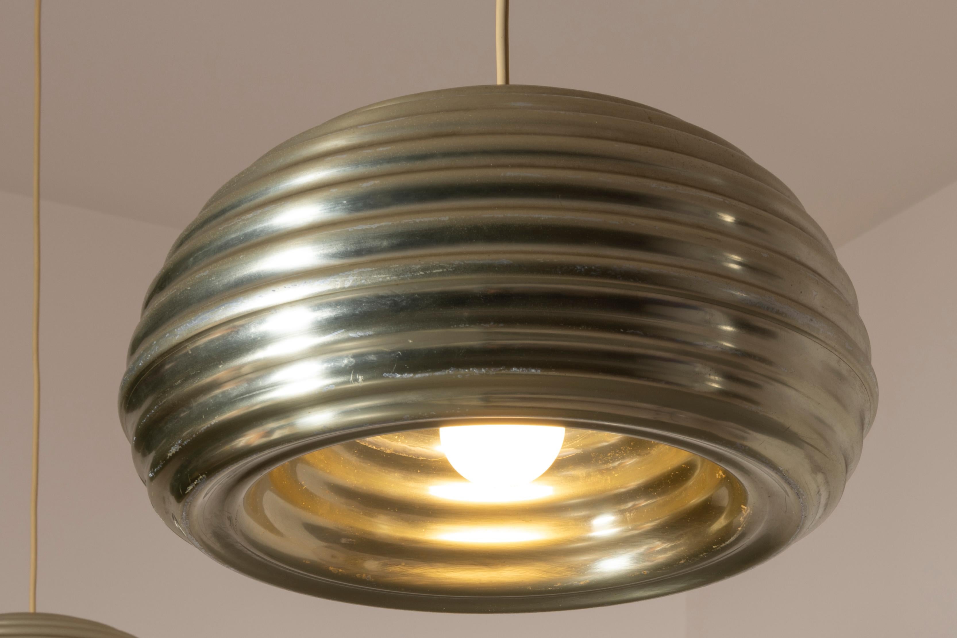 Mid-20th Century Achille and Piergiacomo Castiglioni Splugen Brau pendant light, Flos, Italy 1964