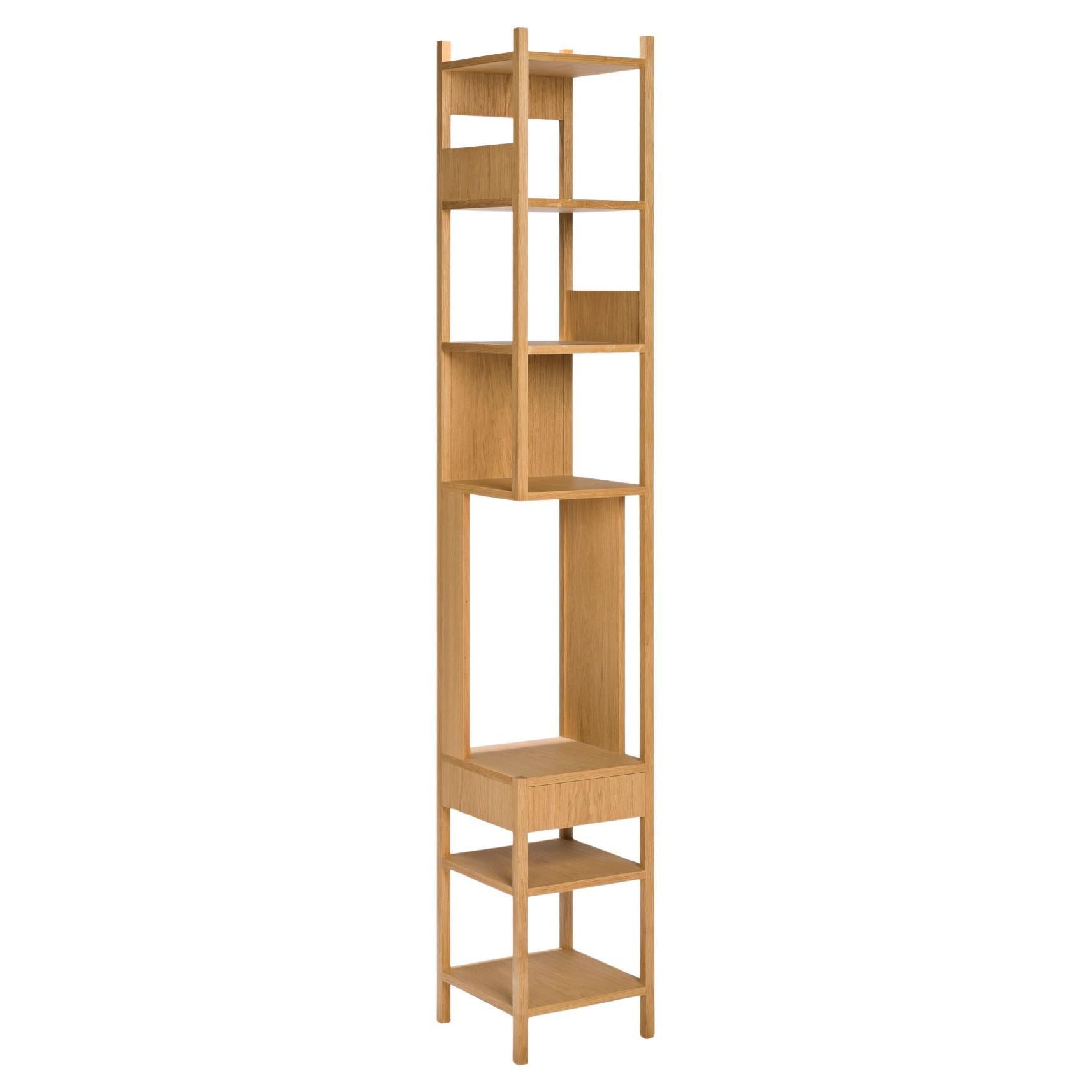Achille Castiglioni, 1991 Left Handed Oiled Oak Lungangolo For Karakter