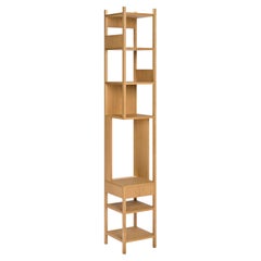 Achille Castiglioni, 1991 Left Handed Oiled Oak Lungangolo For Karakter