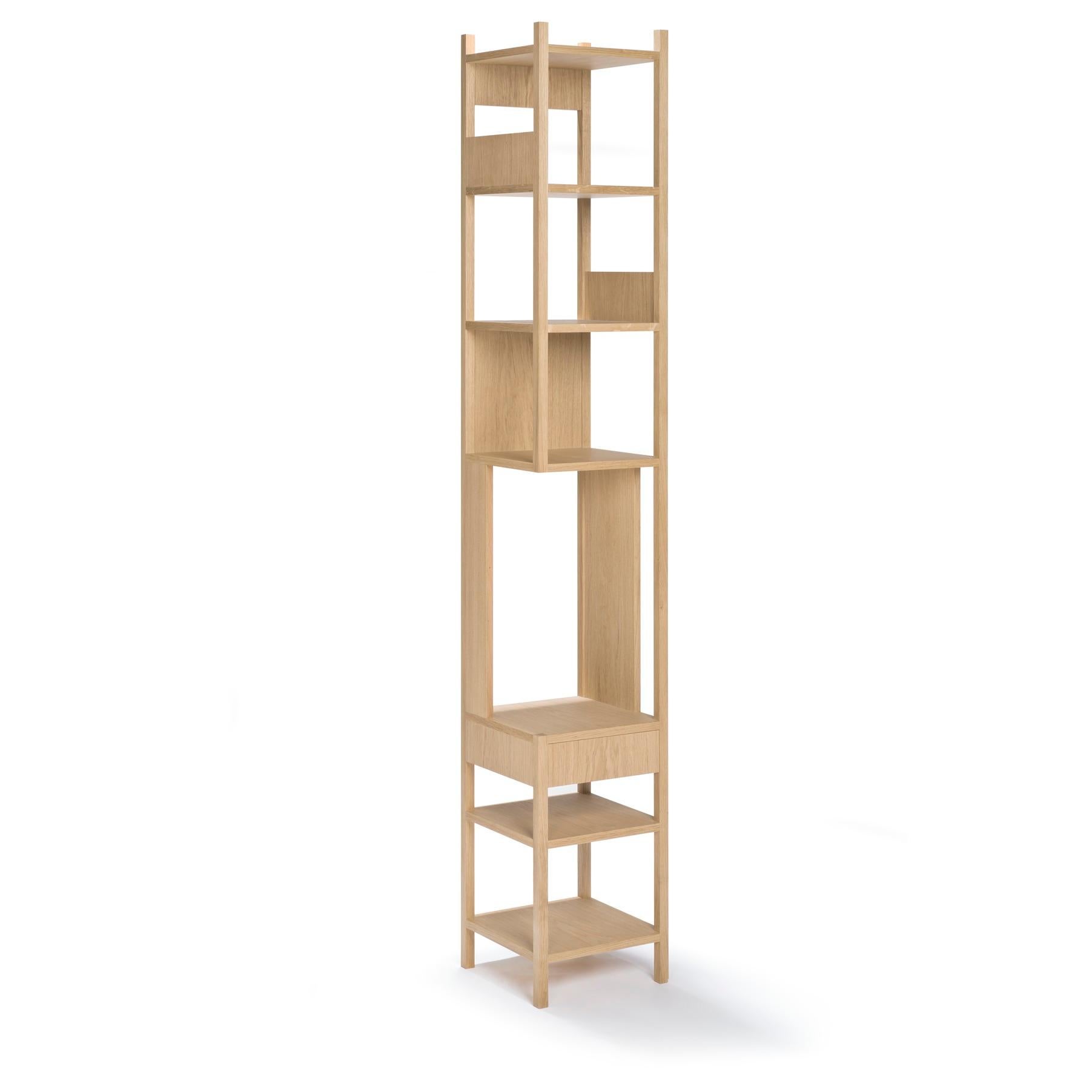 Achille Castiglioni, 1991 Left Handed White Oak Lungangolo For Karakter In New Condition For Sale In Barcelona, Barcelona
