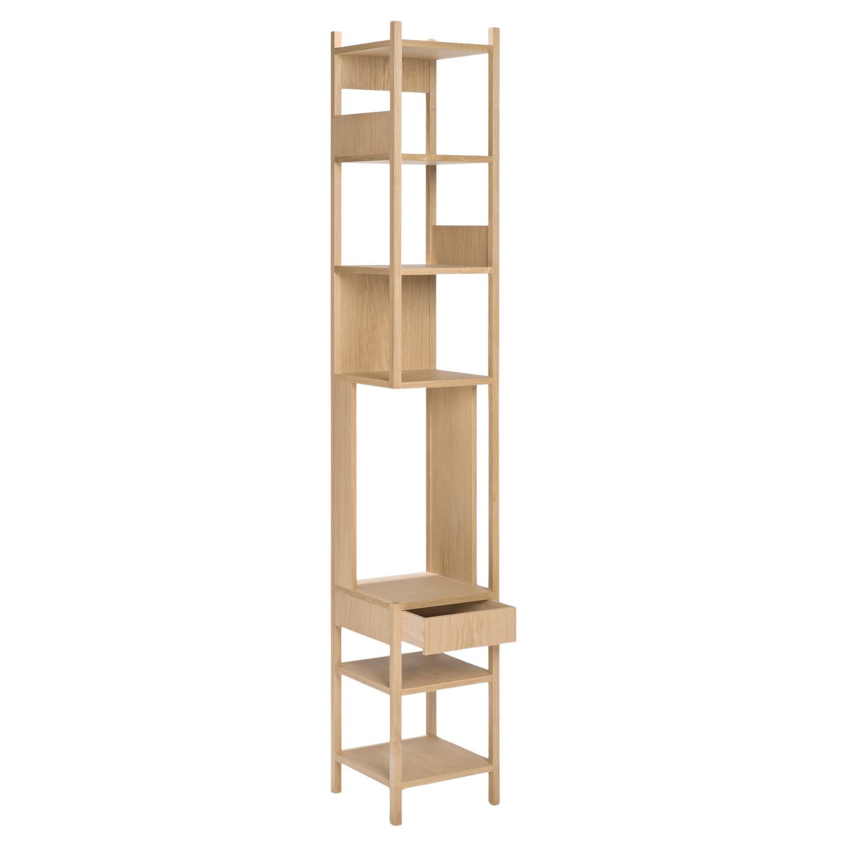 Achille Castiglioni, 1991 Left Handed White Oak Lungangolo For Karakter For Sale