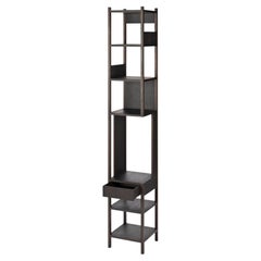 Achille Castiglioni, 1991 Right Handed Black Oiled Oak Lungangolo For Karakter