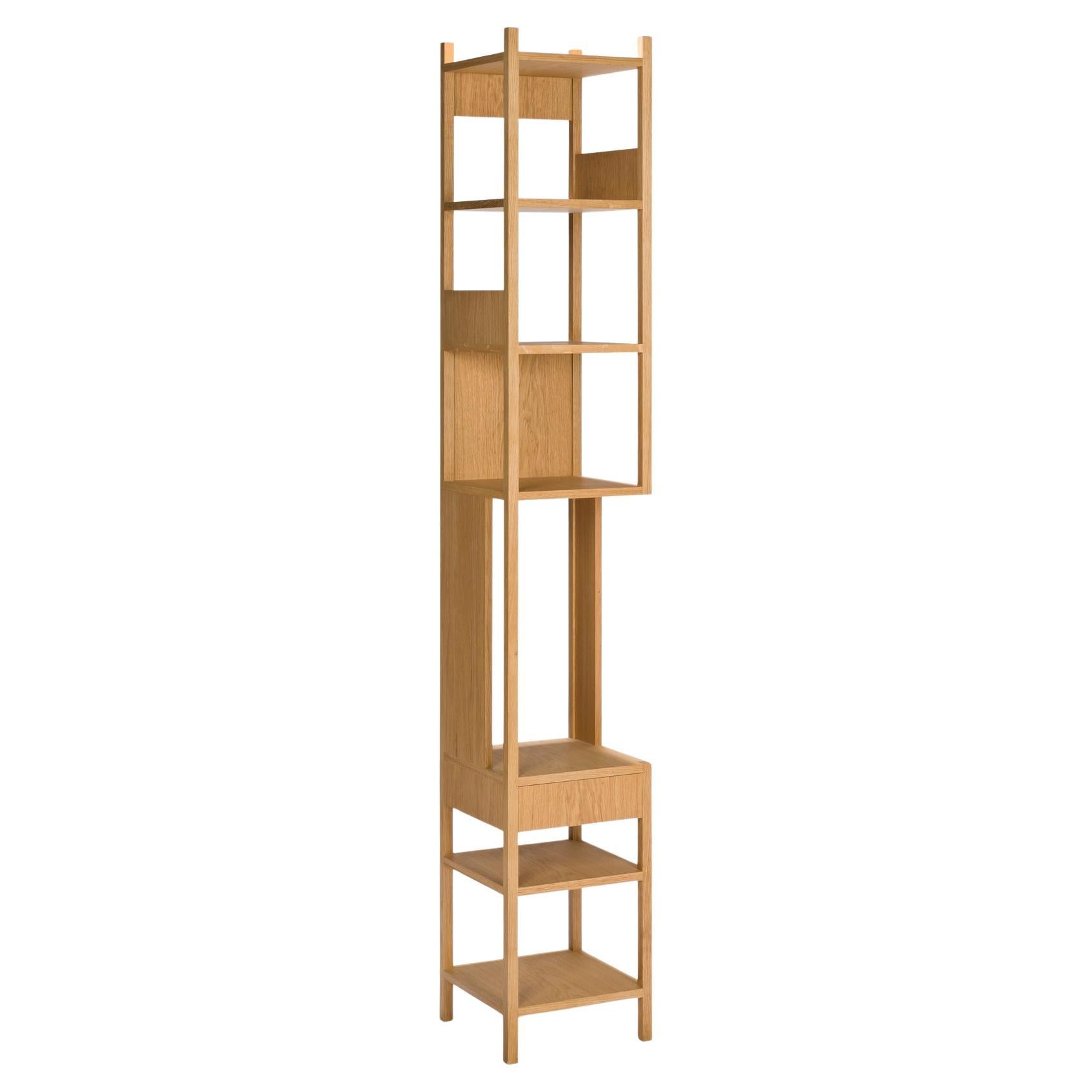 Achille Castiglioni, 1991 Right Handed Oiled Oak Lungangolo For Karakter