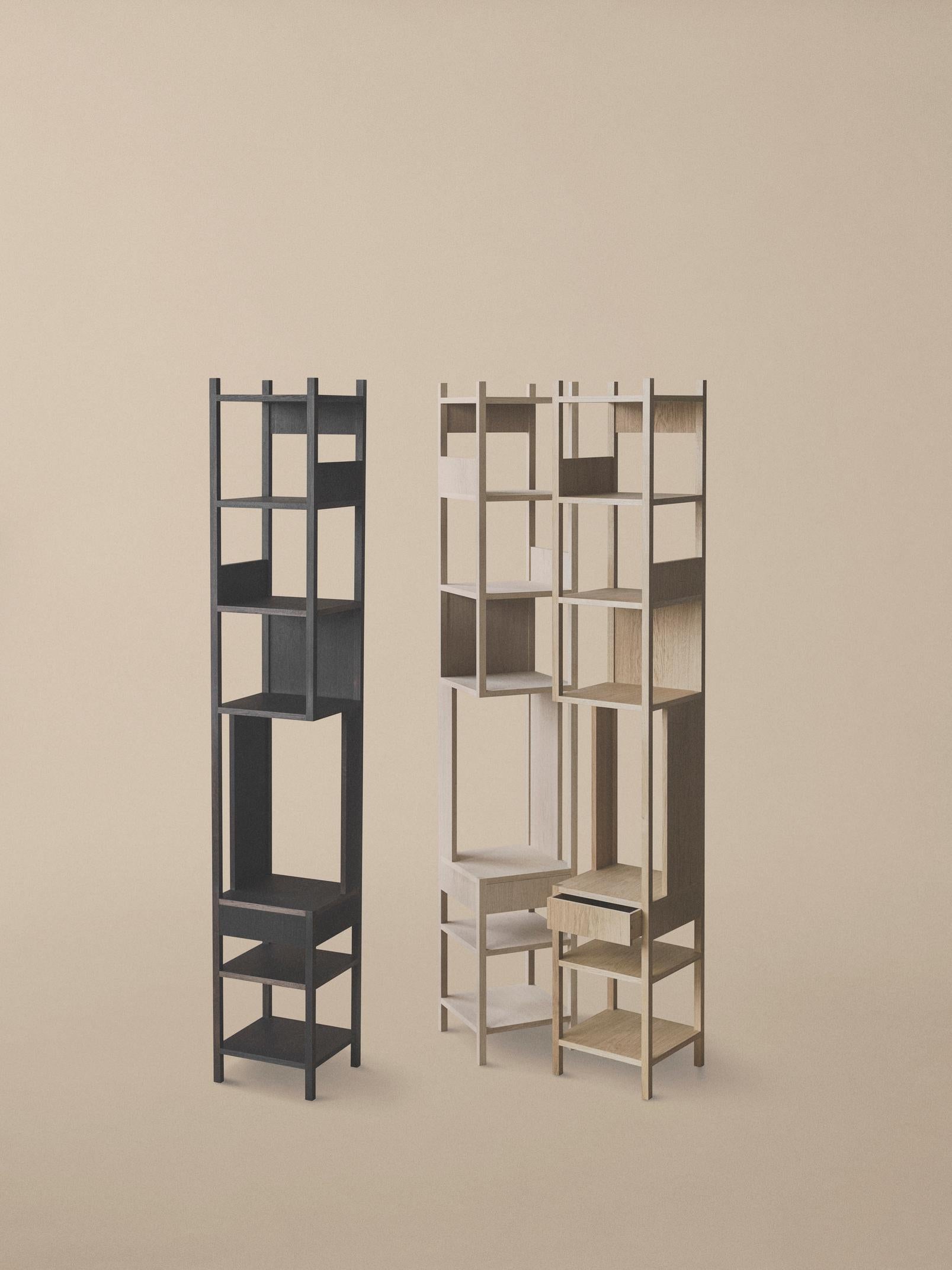 Achille Castiglioni, 1991 Right Handed White Oak Lungangolo For Karakter For Sale 5