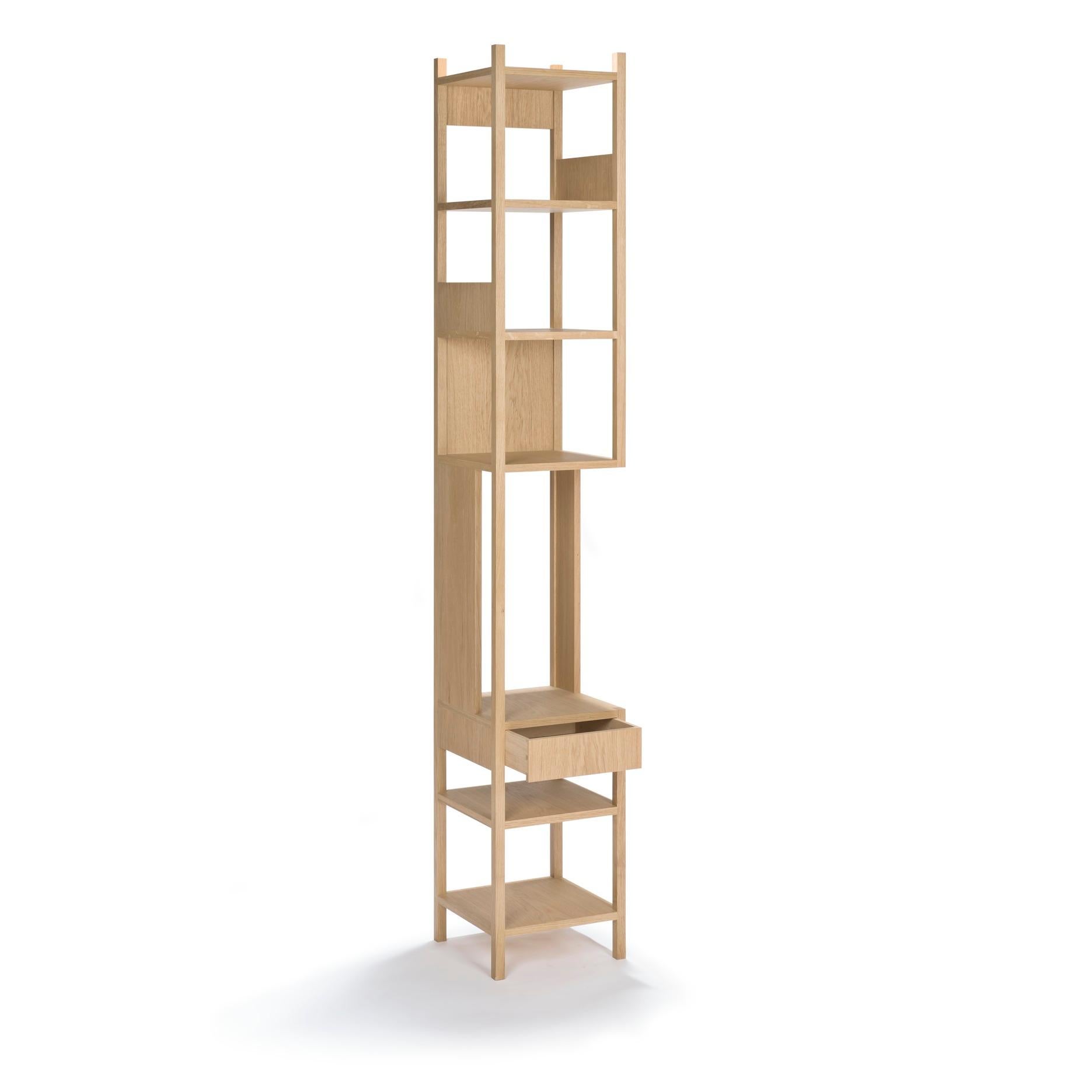 Achille Castiglioni, 1991 Right Handed White Oak Lungangolo For Karakter

Castiglioni is said to ponder a lot on lost space. Empty inches and square meters that could be filled with beautiful design—but for some reason just never were. Due to this