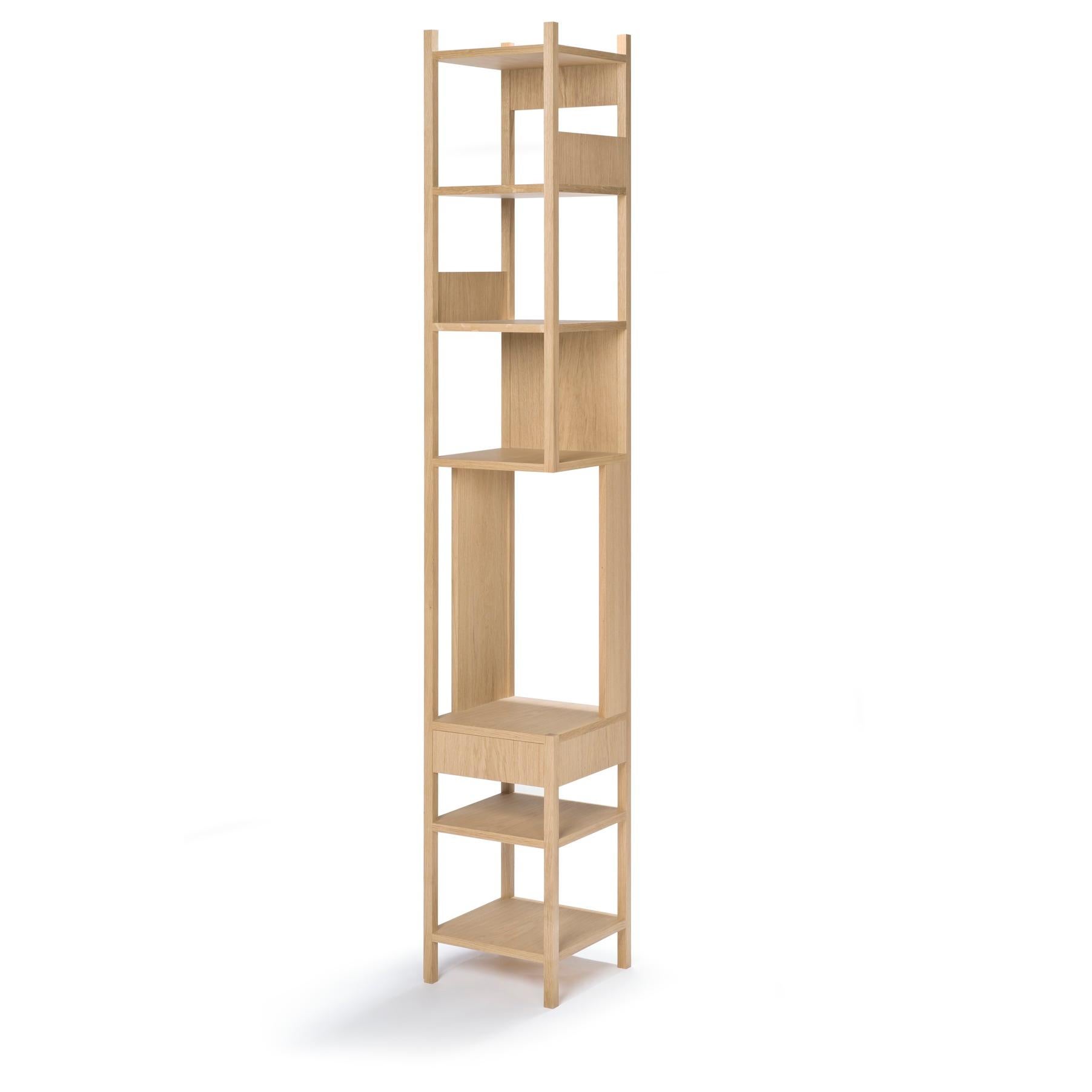 Danish Achille Castiglioni, 1991 Right Handed White Oak Lungangolo For Karakter For Sale