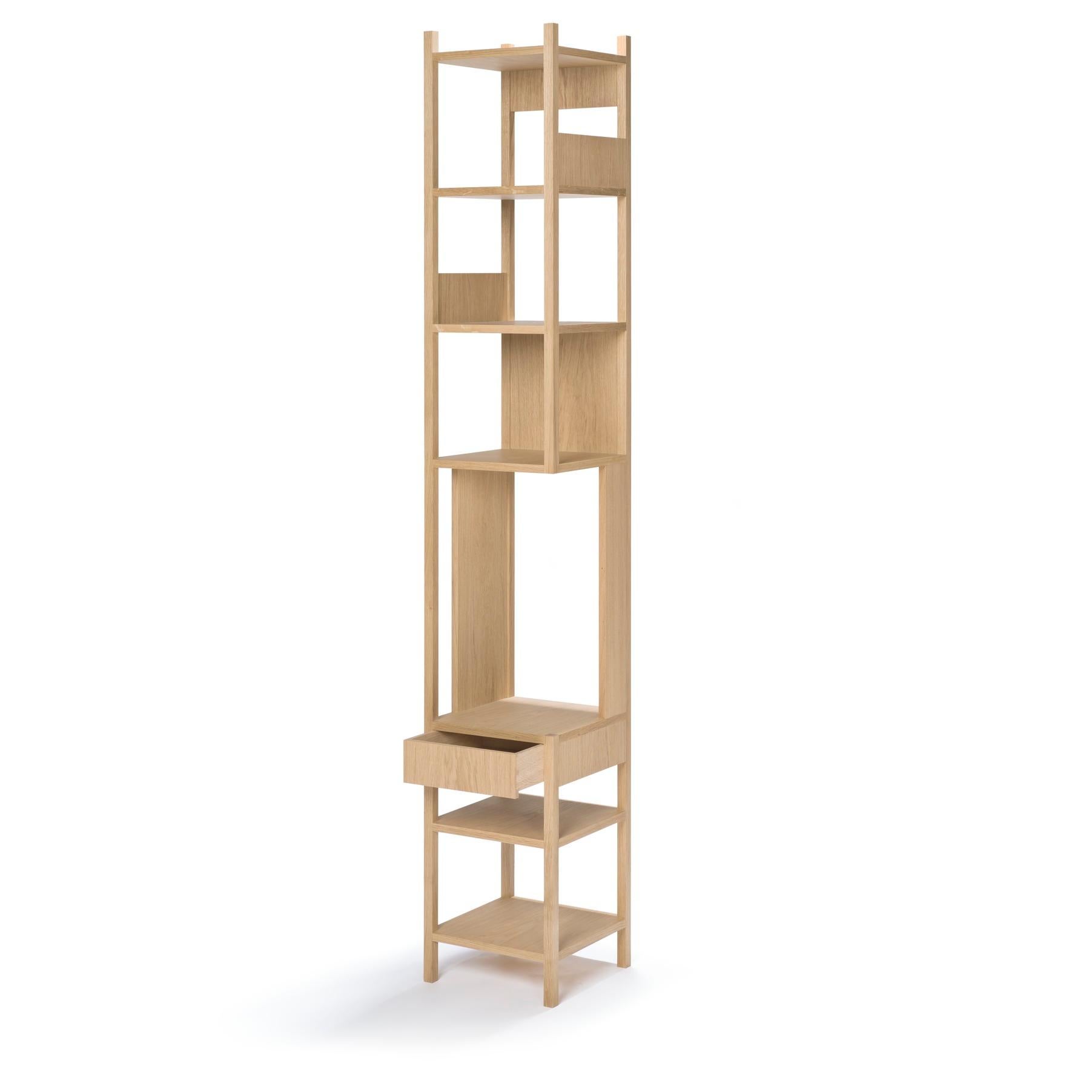 Achille Castiglioni, 1991 Right Handed White Oak Lungangolo For Karakter In New Condition For Sale In Barcelona, Barcelona