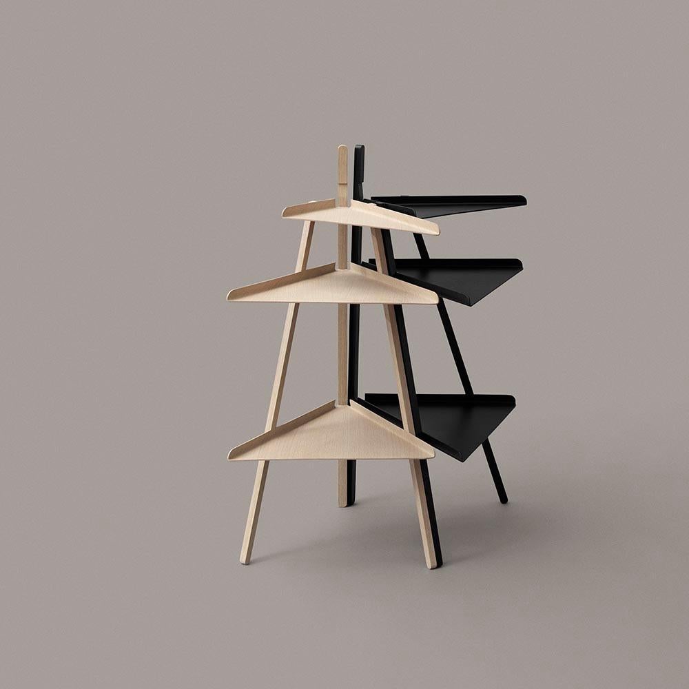 Legno Mobili ad angolo 'Trio' di Achille Castiglioni e Giancarlo Pozzi by Karakter in vendita