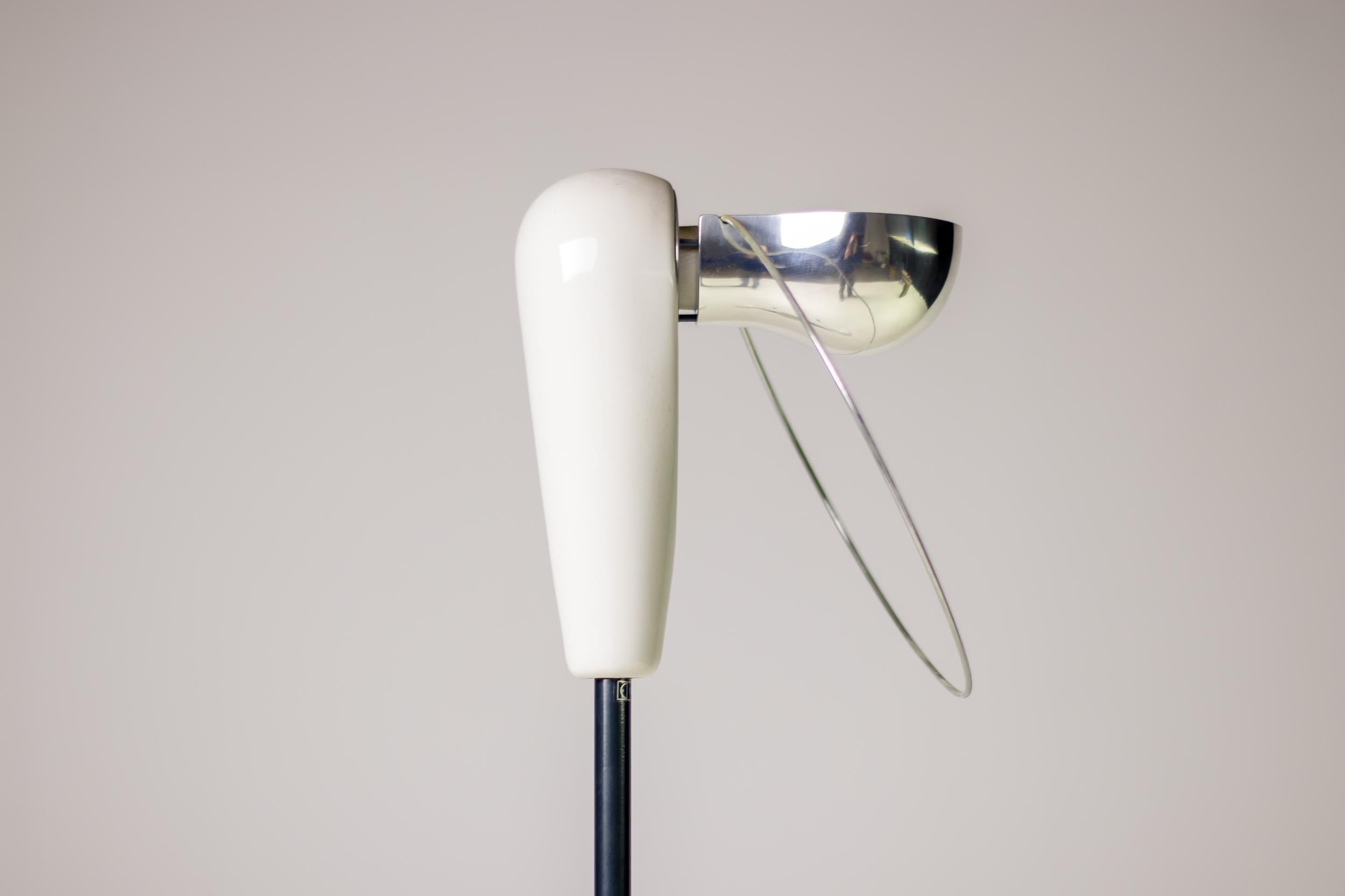 Achille Castiglioni Bibip Lámpara de pie Esmaltado en venta
